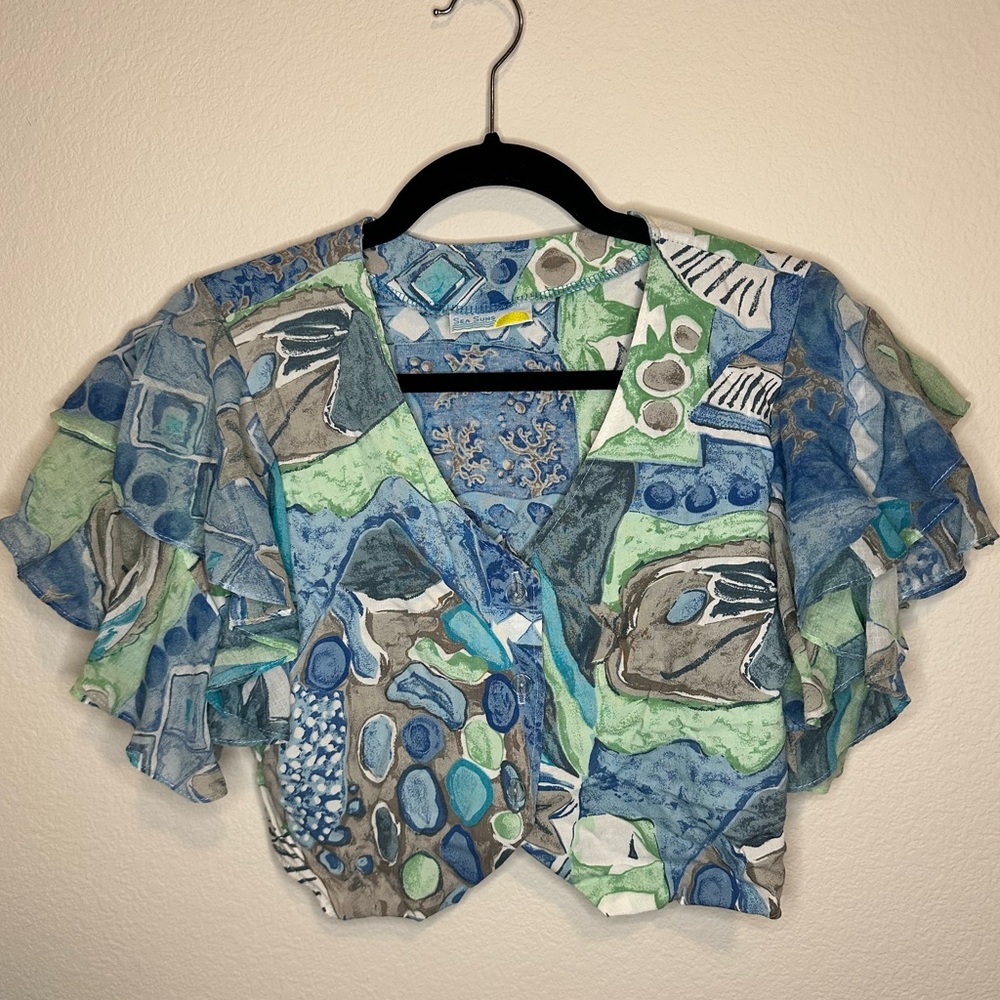 Sea Suns - Crop Top - Vintage - Size S/M
